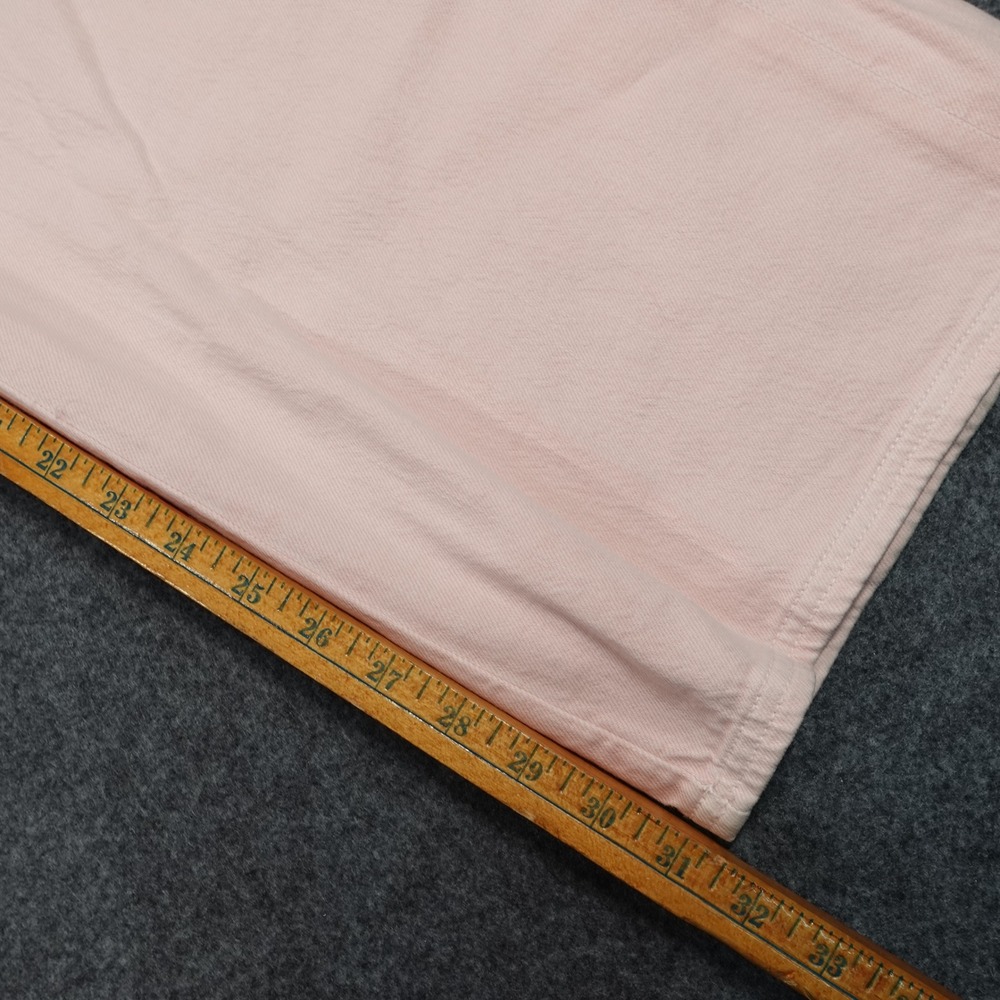 American‎ Eagle Super High-Rise Baggy Wide Leg Pink Jeans 4 Stretch Regular - Picture 7 of 11